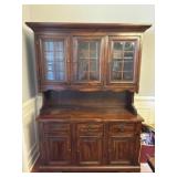 Beautiful Dark Wood Hutch