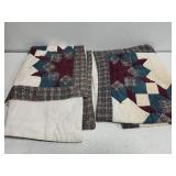Set of 2 quilt pillow cases