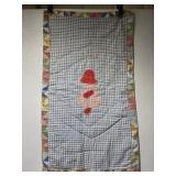 36" by 20" quilt decor