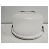 Sterilite plastic cake container Sterilite plastic cake container