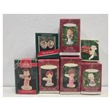 Lot of 7 keepsake ornaments Lot of 7 keepsake ornaments