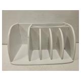 Wooden white mail holder Wooden white mail holder