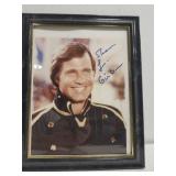 Framed signed autographed of actor Gil Gerard Framed signed autographed of actor Gil Gerard