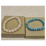 Lot of 2 pearl bracelets Lot of 2 pearl bracelets