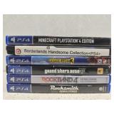 Lot of 6 PS4 Games Lot of 6 PS4 Games