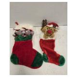 Pair of christmas stockings Pair of christmas stockings