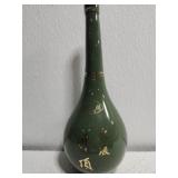 Vintage green ceramic decanter used for liquor Vintage green ceramic decanter used for liquor