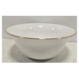 Dansk gold rim white bowl Dansk gold rim white bowl