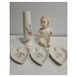 Lot if variety decor pieces baby three leaf Lot if variety decor pieces baby three leaf