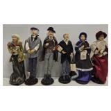 Lot of 6 christmas figurines Lot of 6 christmas figurines