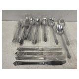 New 31pc stainless flatware New 31pc stainless flatware