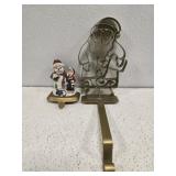 Lot of 2 weighted stocking holder Lot of 2 weighted stocking holder