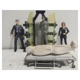 Vintage X Files action figurines Vintage X Files action figurines