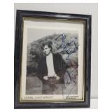 Framed signed autographed photo of Lionel Framed signed autographed photo of Lionel