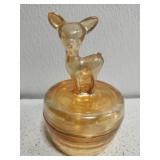 Vintage Jeannette Glass marigold carnival glass Vintage Jeannette Glass marigold carnival glass