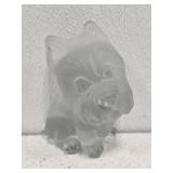 Handmade Viking glass dog Handmade Viking glass dog