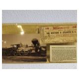 1862 rail road bank ticket 1862 rail road bank ticket