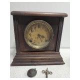 Antique wide up clock wooden in great condition Antique wide up clock wooden in great condition