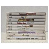 Lot of 9 Wii games Lot of 9 Wii games