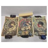 Lot of 4 rolled up prints Lot of 4 rolled up prints