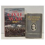 Lot of 2 Civil War books Lot of 2 Civil War books