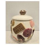 Candy design pottery cookie jar Candy design pottery cookie jar