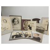 Lot of antique photos some framed Lot of antique photos some framed