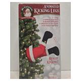Mr christmas animated kicking legs Mr christmas animated kicking legs