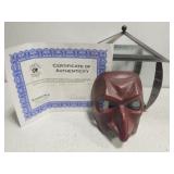 Prop mask from Interview w a Vampire Prop mask from Interview w a Vampire