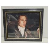 Framed signed autographed of actor Tom Cruise Framed signed autographed of actor Tom Cruise
