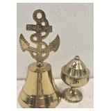 Brass Anchor Bell & Indonesian Inscent Burner