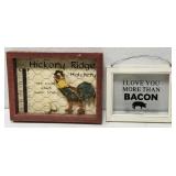 Lot of Cute Farmhouse Style Chicken & Pig Decor