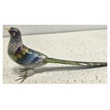 Beautiful Cloisionne Decorative Bird