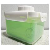 Tofu press plastic container