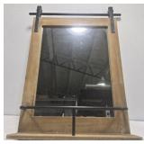 Modern Wood Framed Decorative Mirror