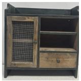 Small Decorative Wooden Nic Nac Holder