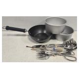 Estate Lot of Kitchen Cookware & Utensils