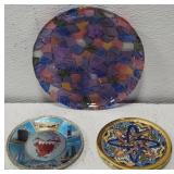 Lot of 3 Decorative Collectible plates