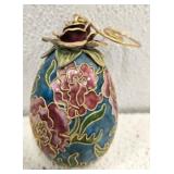Gorgeous Cloisonne Decorative Egg