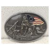 Vintage metal belt buckle