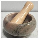 Small Marble Mortar Bowl