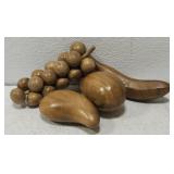 Vintage Wooden fruits