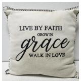 Inspirational throw pillow