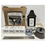 Estate lot of Household Decor