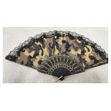 Camo Colored Hand Fan