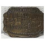 Metal American Express Co. Belt Buckle