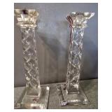 Pair of candle sticks made in  Slovenia