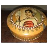 Wood Romania trinket dish