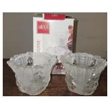 Mikasa crystal votive