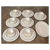 29 pcs of Montclair by Lenox B501 China Dishes